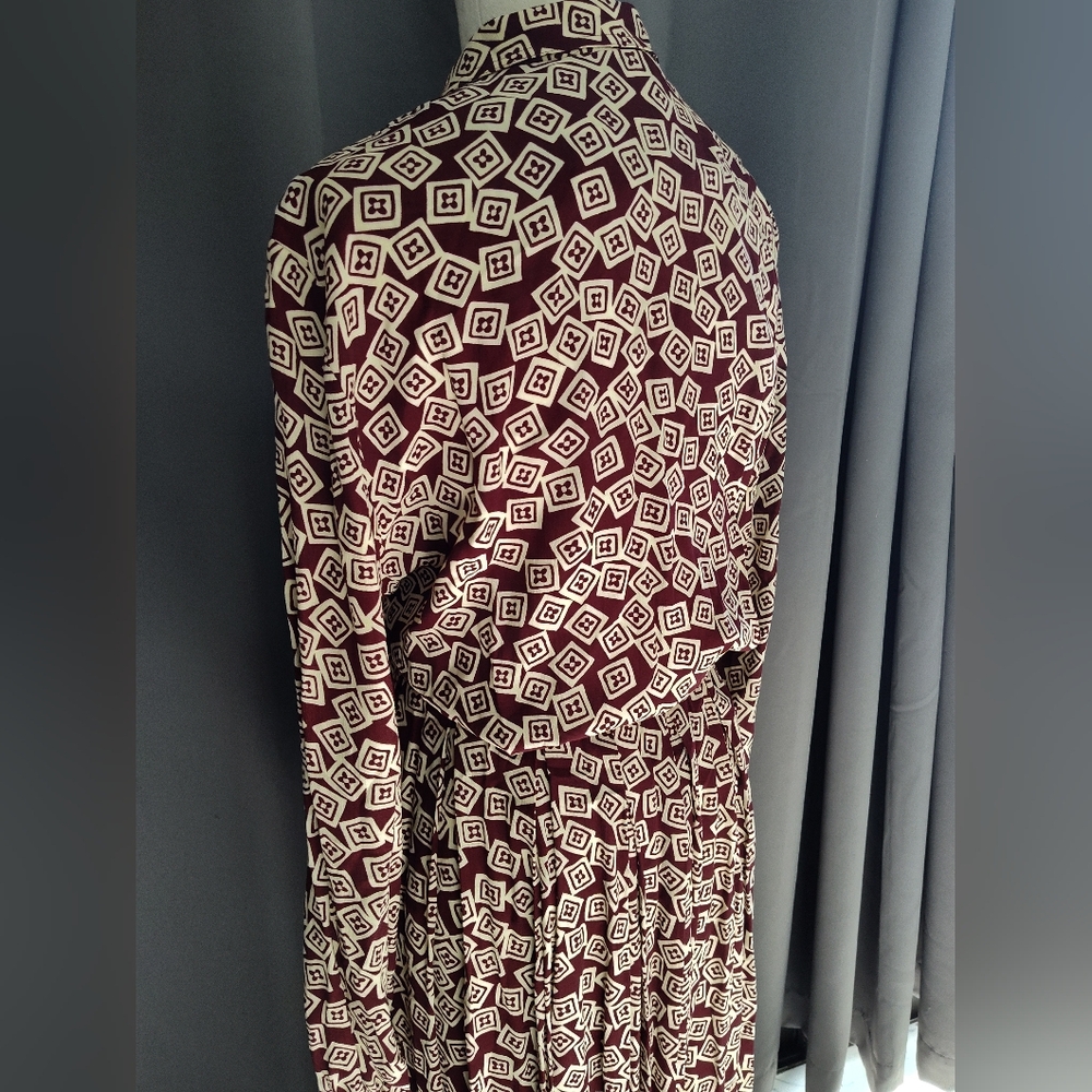 Vintage 80s/90s dress Bichon by Sara Edwards sz8 - Picture 7 of 9
